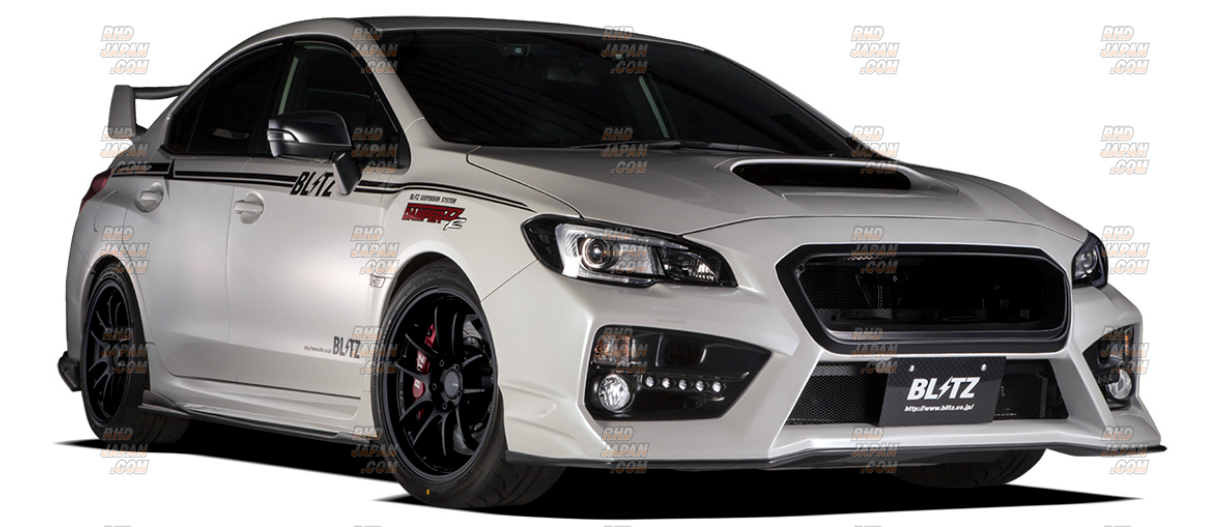 Blitz Aero Speed R-Concept Front Lip Spoiler - WRX STi VAB WRX S4